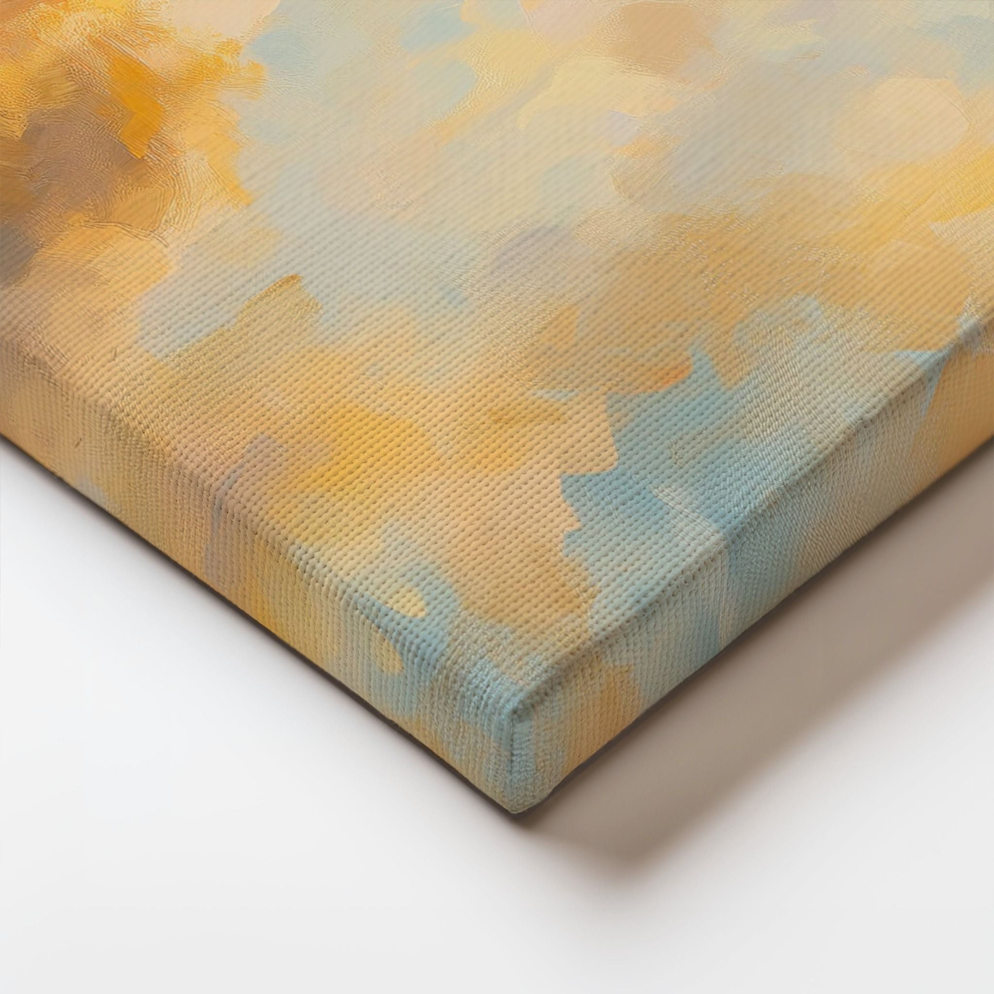Modern Christian wall decor with serene tones and spiritual atmosphere