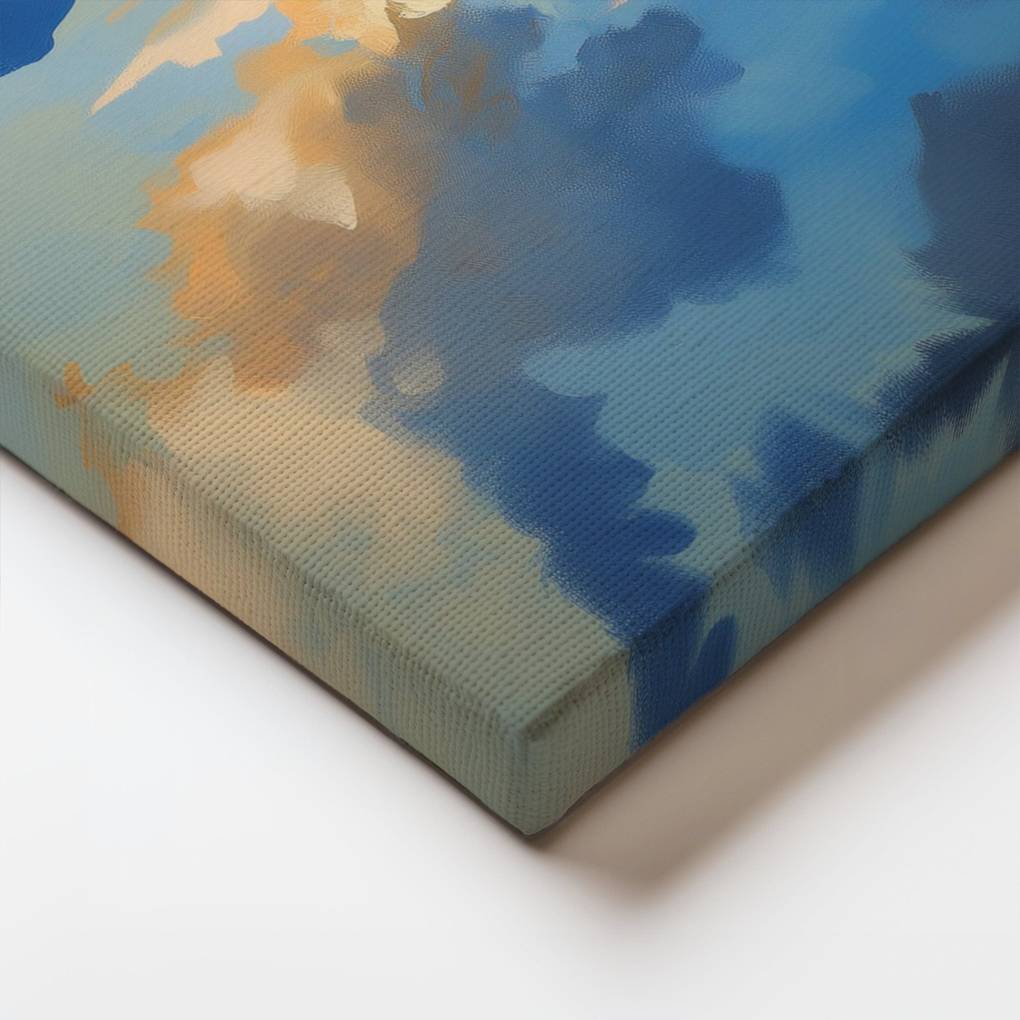 Elegant Jesus portrait canvas for faith-centered interior decoration