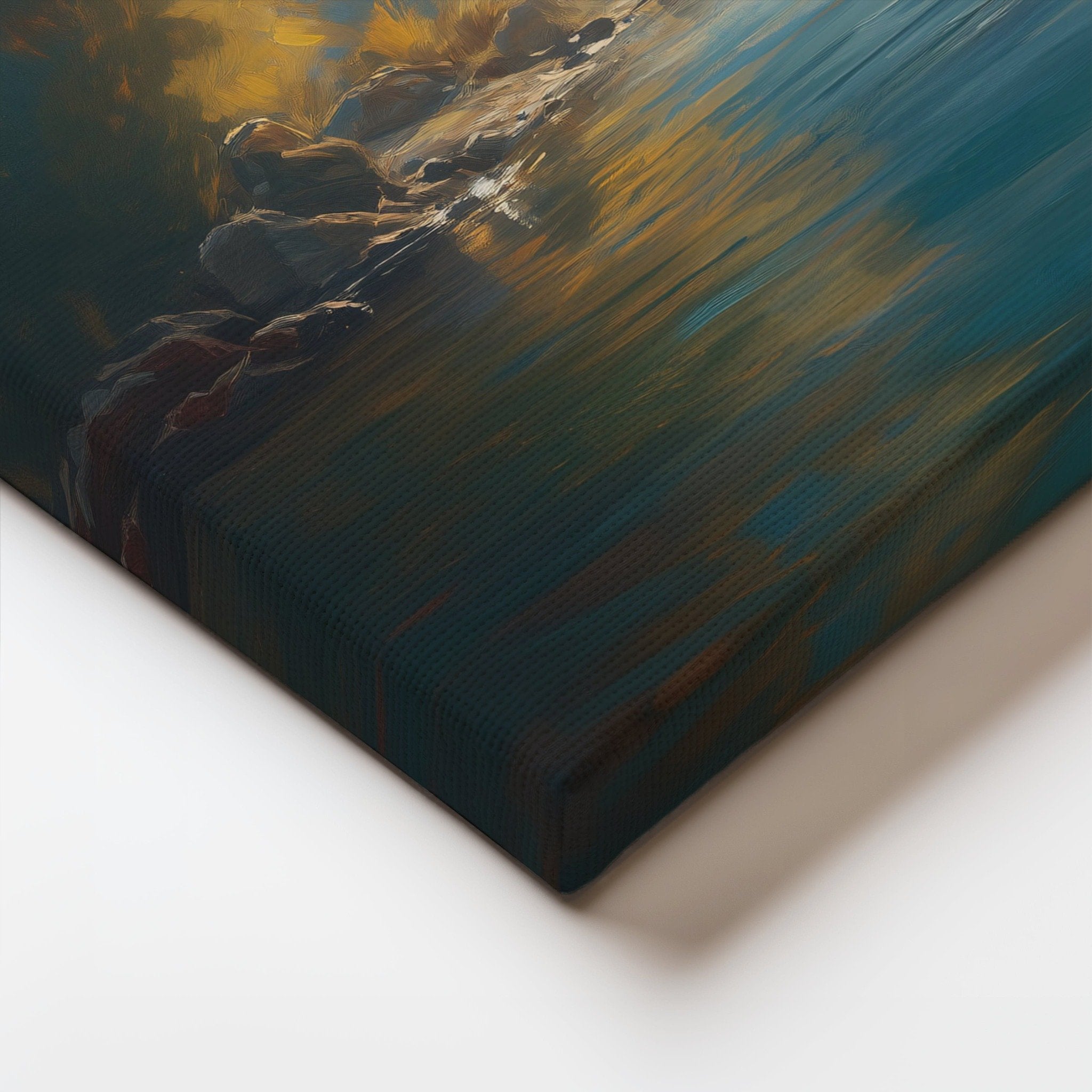 Elegant Christian canvas with meaningful message and religious visual storytelling