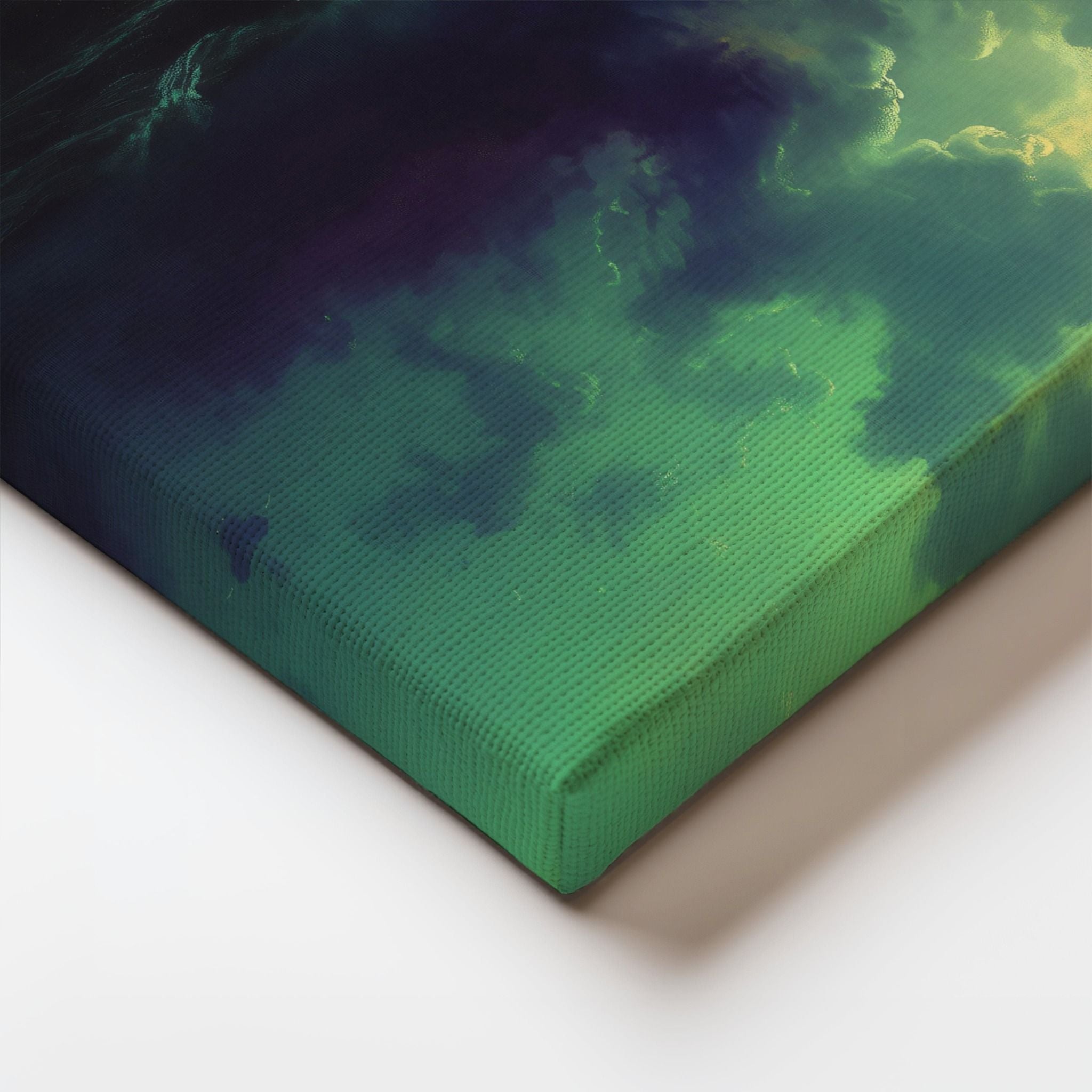 Biblical canvas art capturing the presence of God through visual storytelling