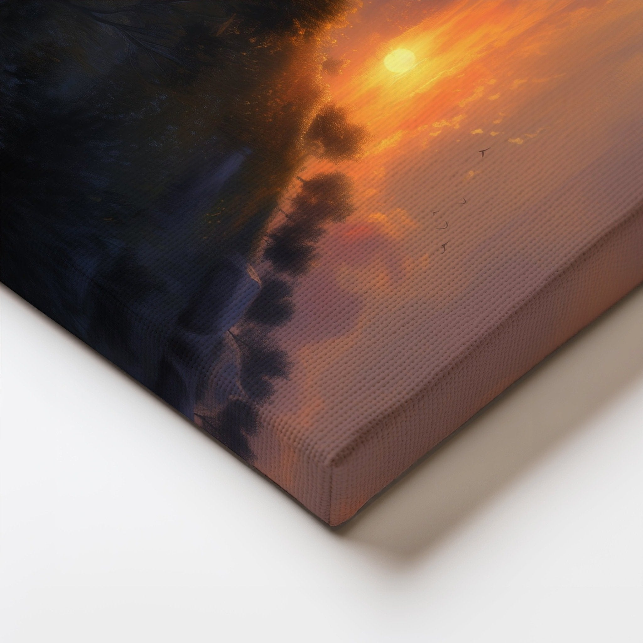 Modern Christian poster print featuring a biblical moment and artistic depth